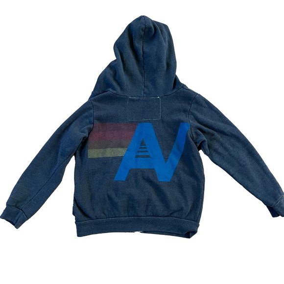 Aviator Nation kids hoodie zip up sweatshirt size 2 years - Picture 3 of 5